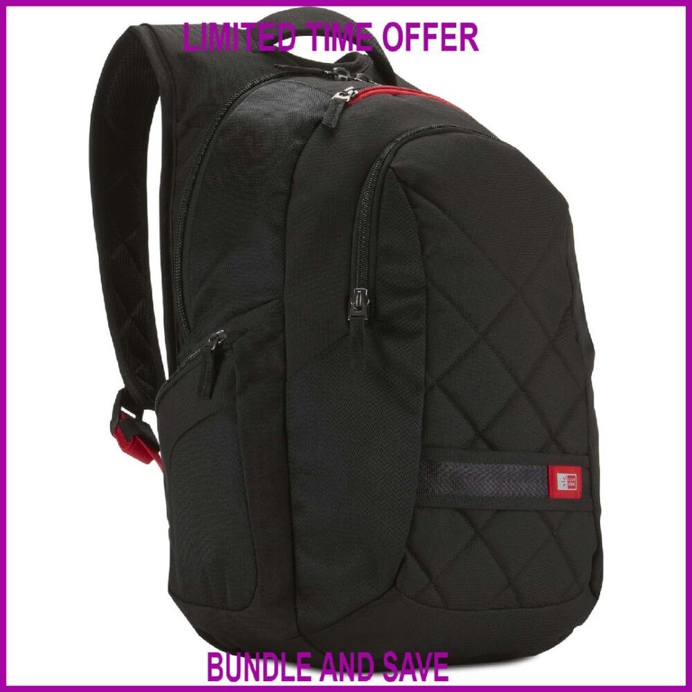 16-Inch Laptop Backpack, Polyester, Adjustable Straps, Water Resistant